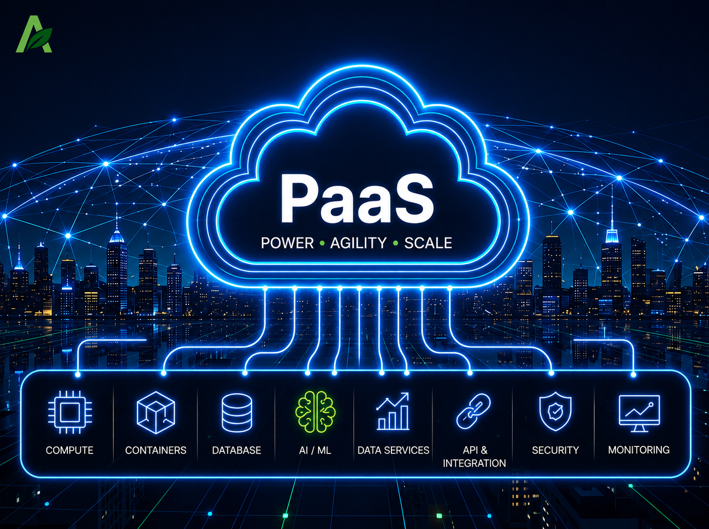 Platform as a Service infographic